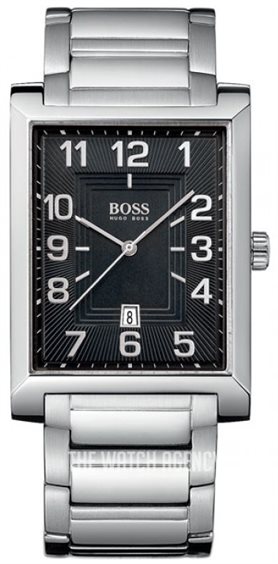 Boss rectangular online watch